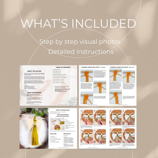 Christmas Angel - Digital PDF and Knot Guide