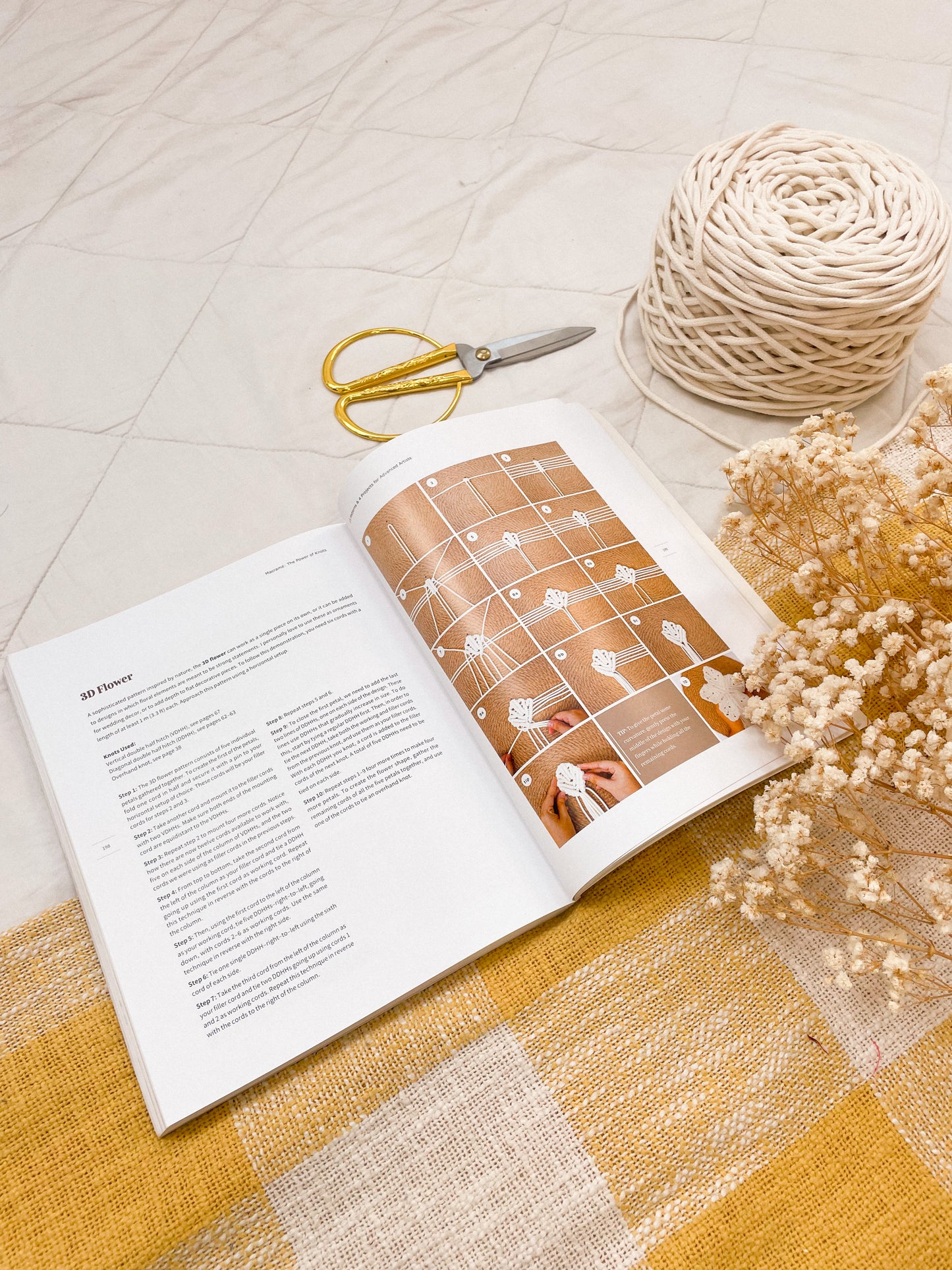 Macramé: Il potere dei nodi (Macramè per principianti, istruzioni e modelli) Copertina flessibile