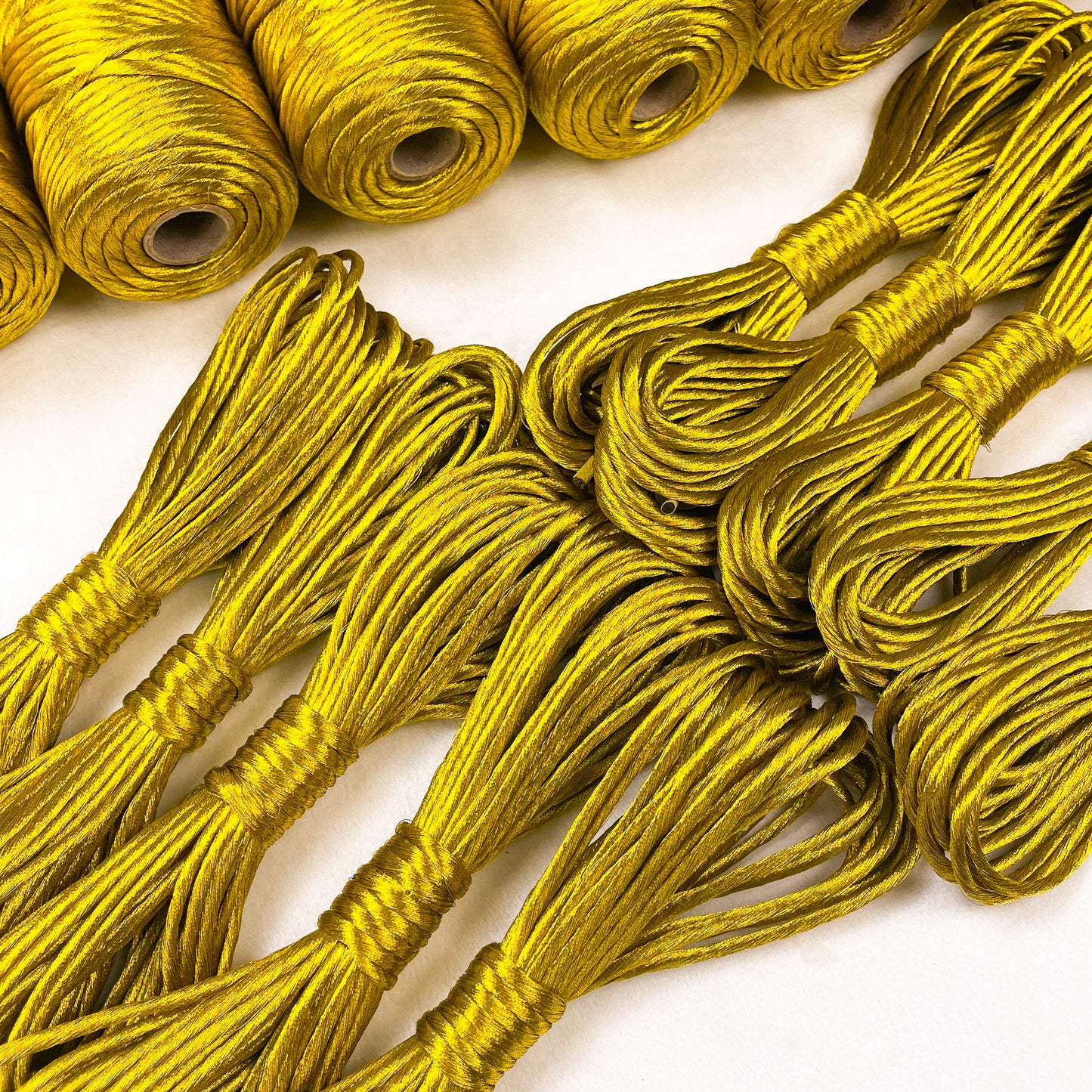 Metallic 3mm Single Strand Cord - Mini Spool