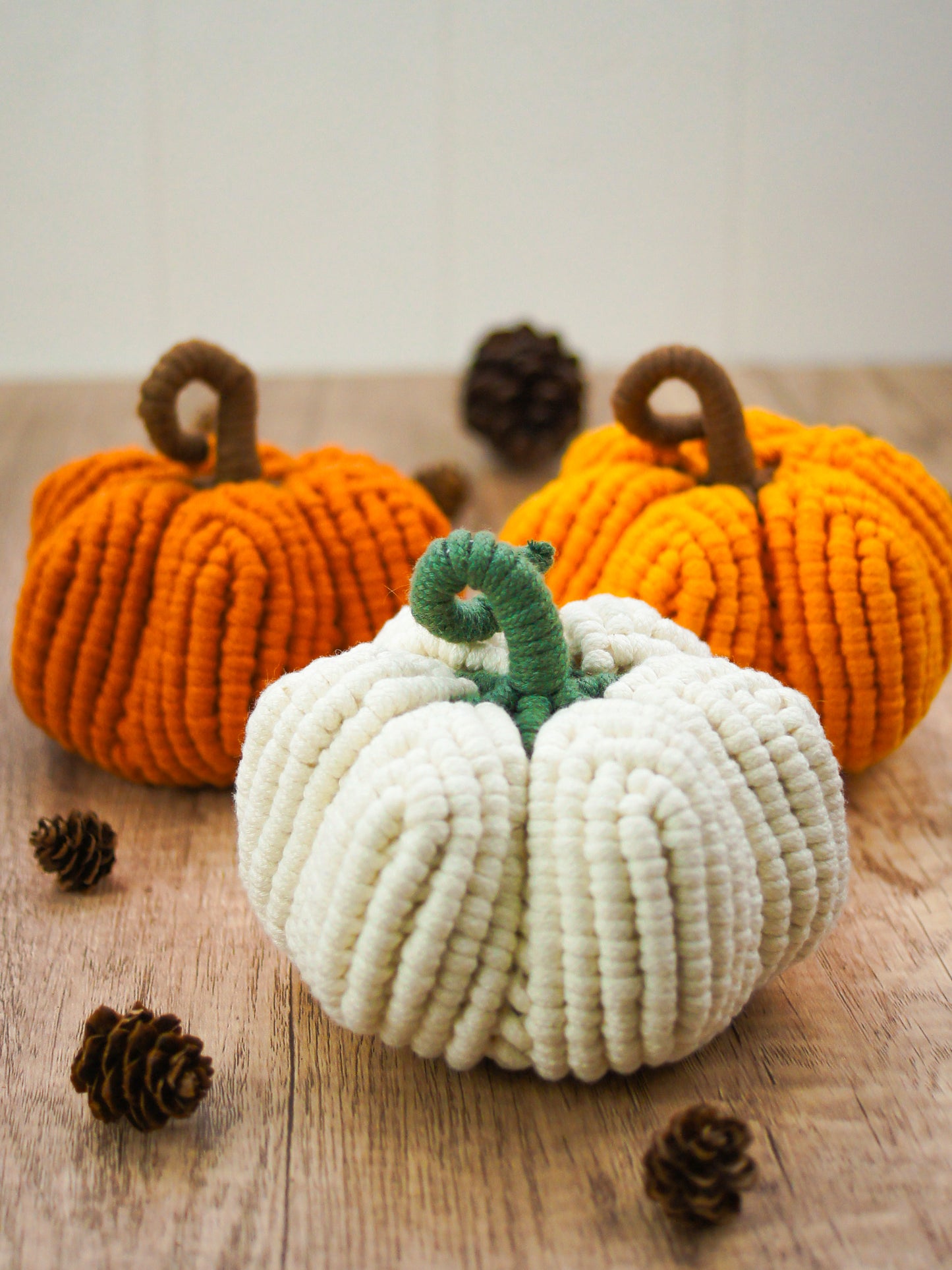 (PRE-ORDER) Macrame Classic Pumpkin - Digital PDF and Knot Guide