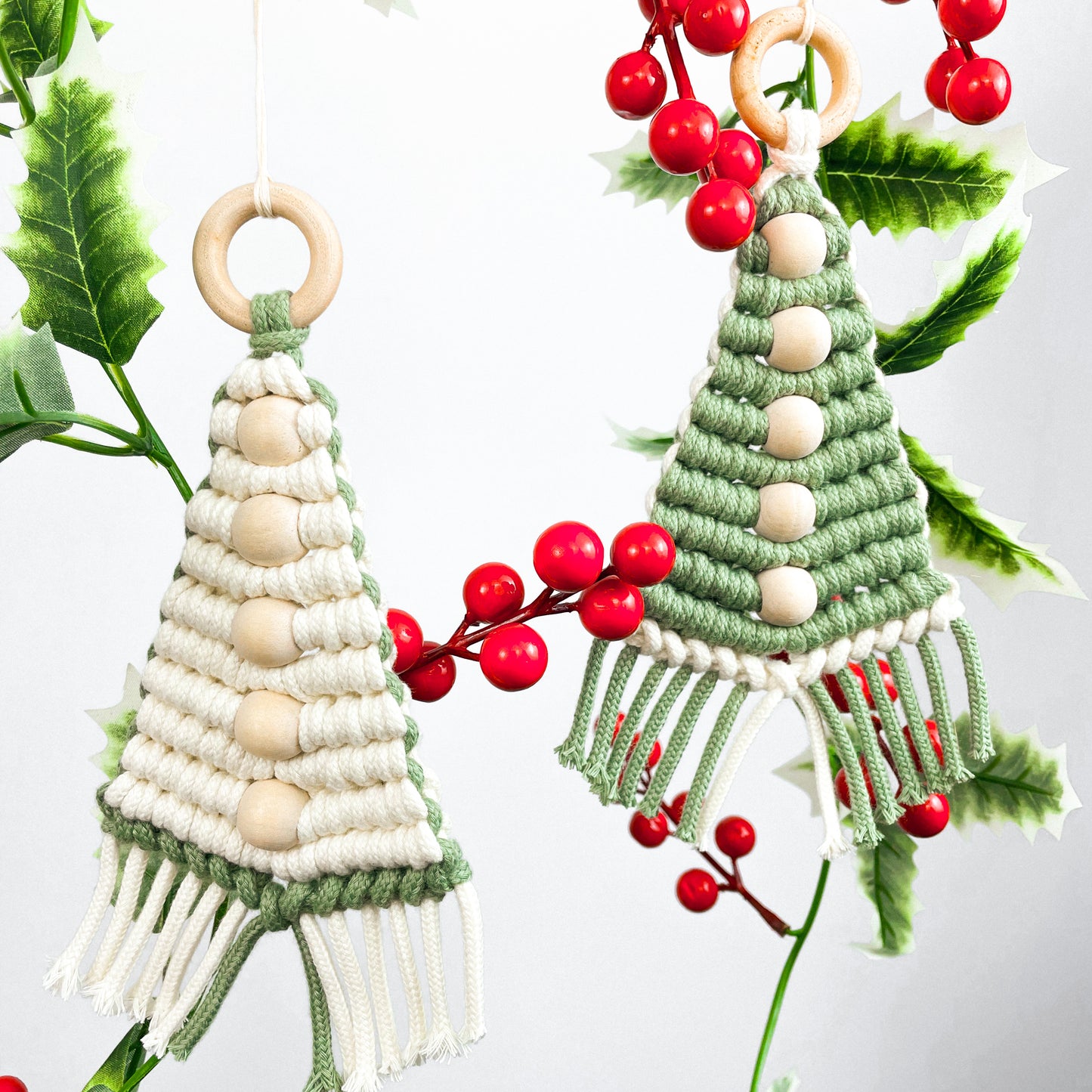 Árvore de Natal Macrame - PDF Digital e Guia do Nó