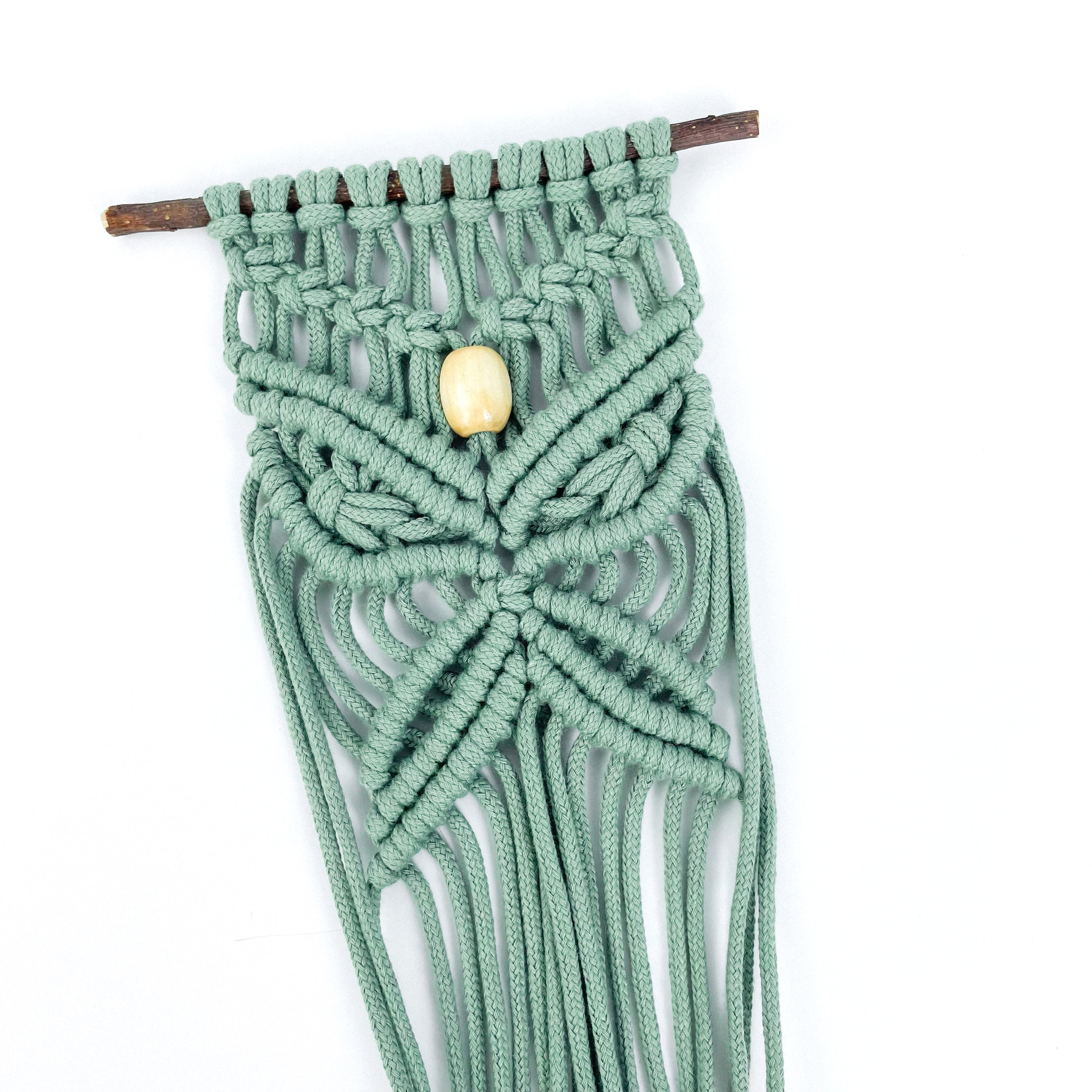 Kit fai da te - Macrame Butterfly Plant Hanger - Crea il tuo kit