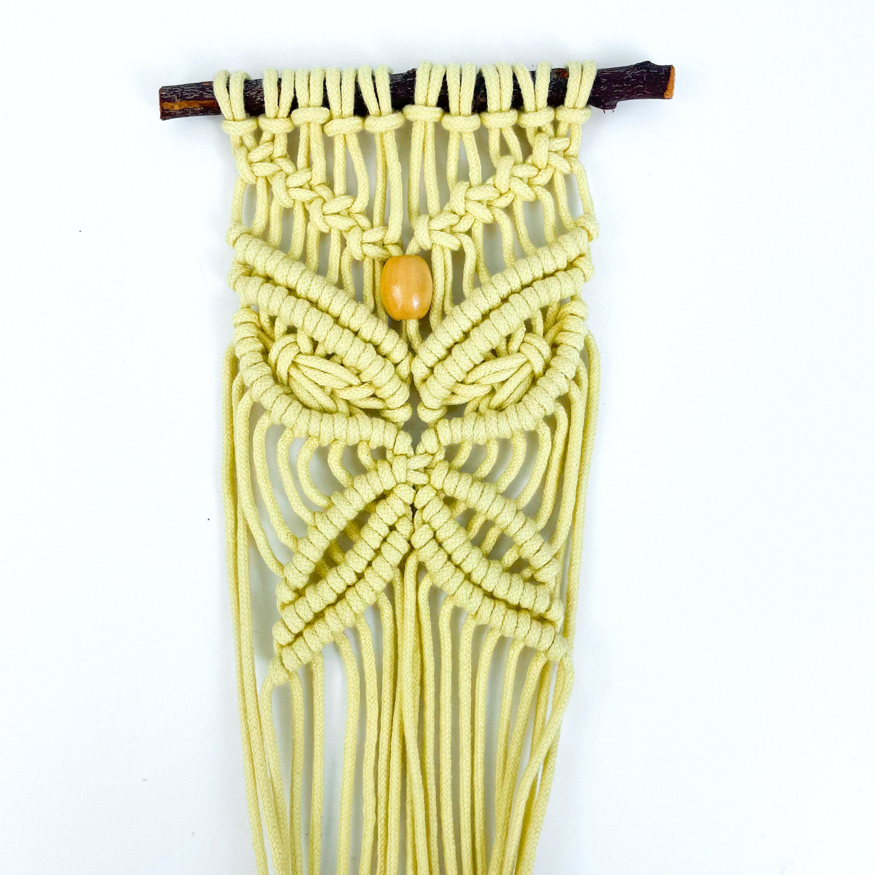 Kit fai da te - Macrame Butterfly Plant Hanger - Crea il tuo kit