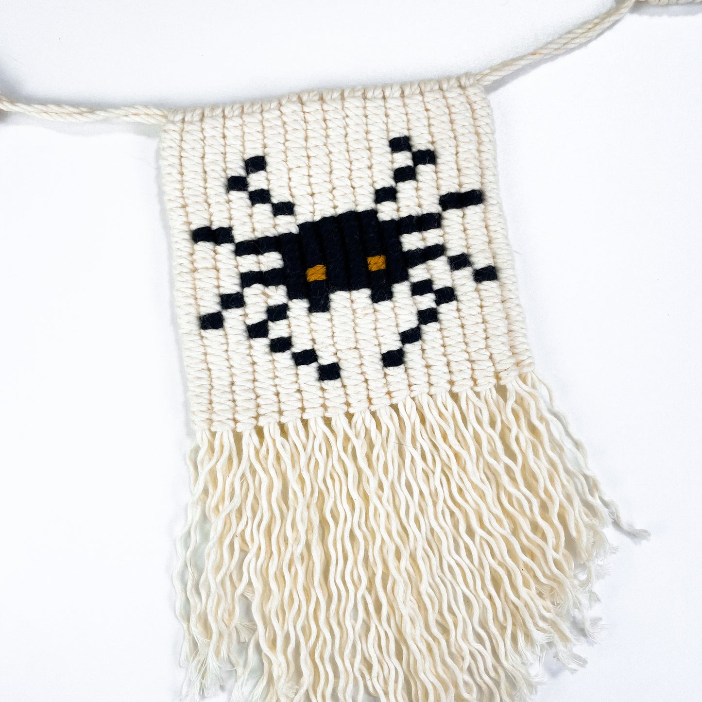Halloween Pixel Garland - Digital PDF and Knot Guide