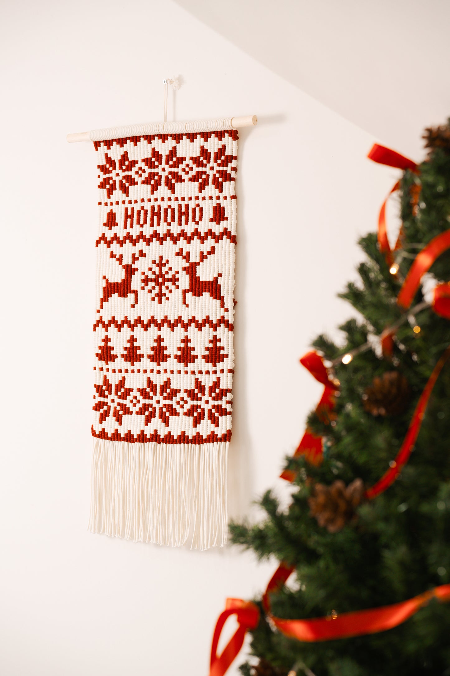 Christmas Ugly Sweater Pixel Pattern - Digital PDF and Knot Guide