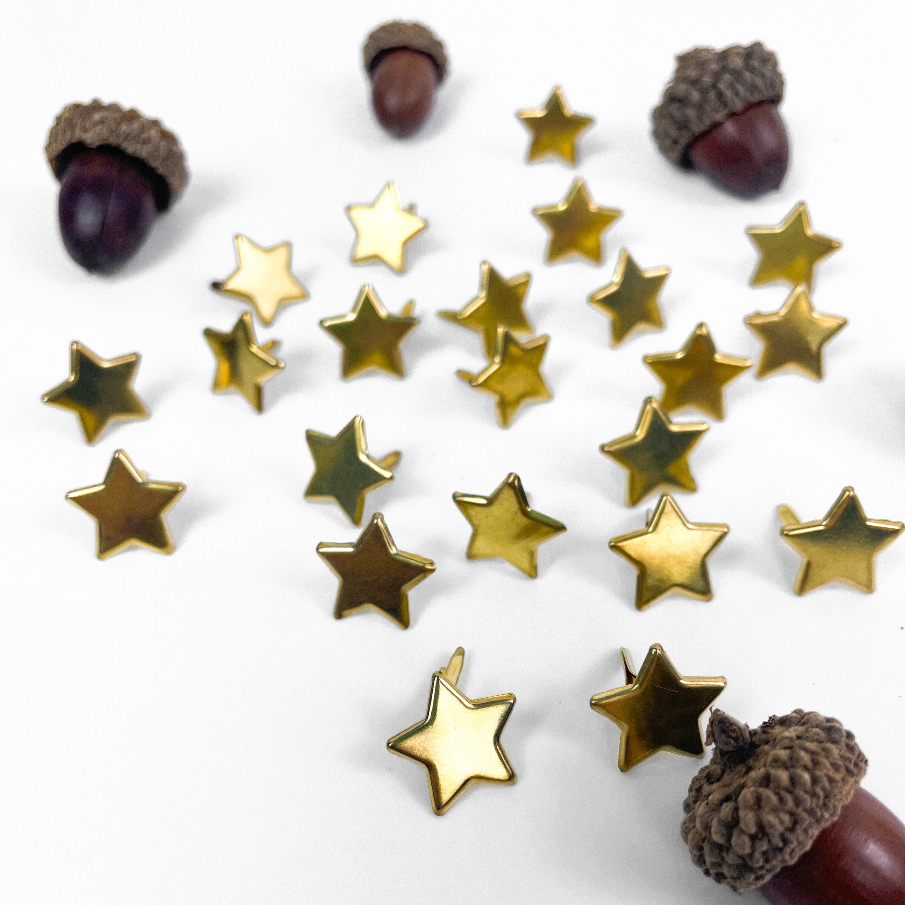 Clip on Gold Star/ Christmas Decorative Star