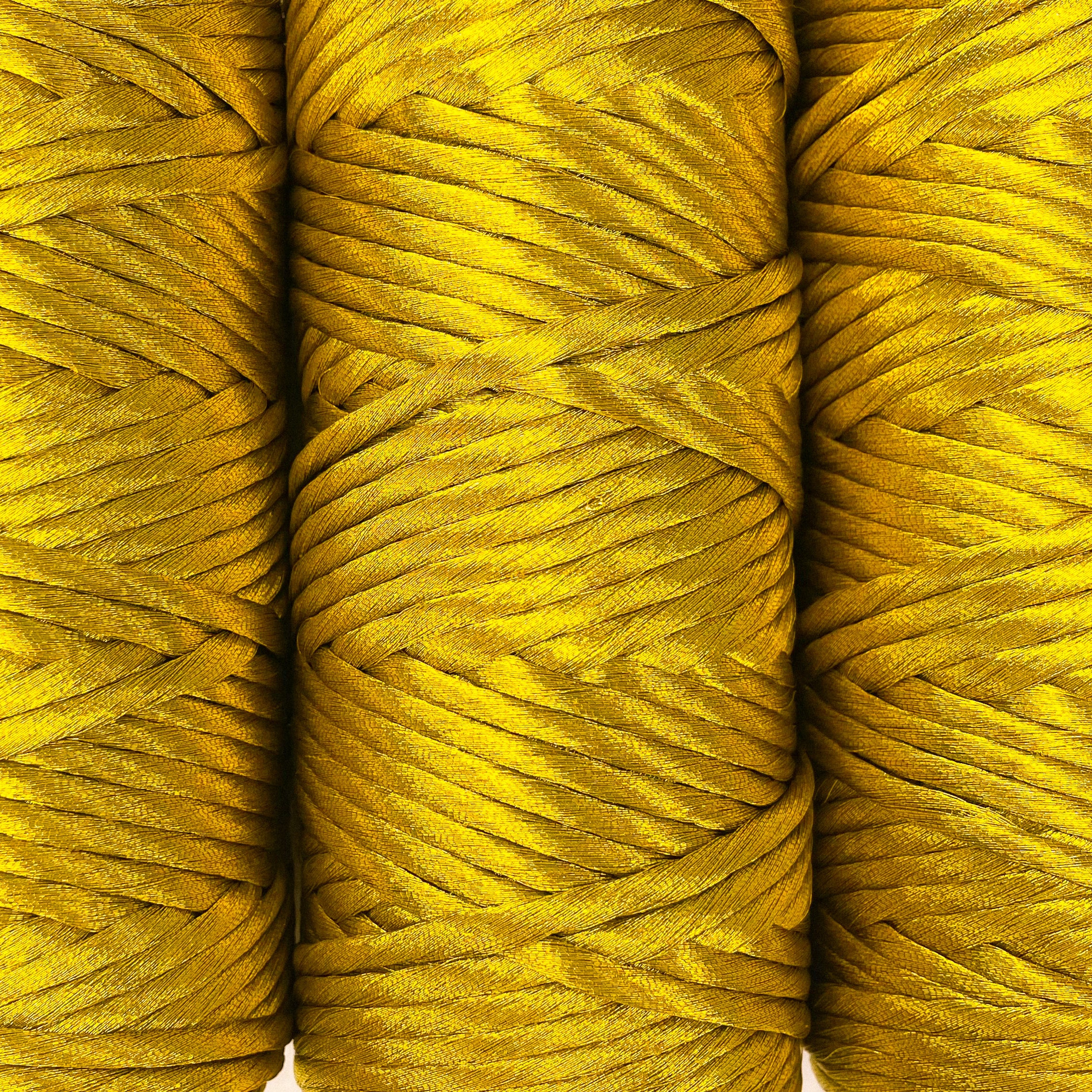 Metallic 3mm Single Strand Cord - Big Spool