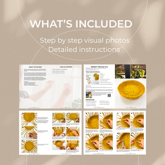 Weaving Tray- Digital PDF and Knot Guide