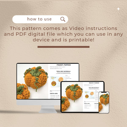 Makramee-Herbstpaket – 3 digitale PDFs und Knotenanleitungen