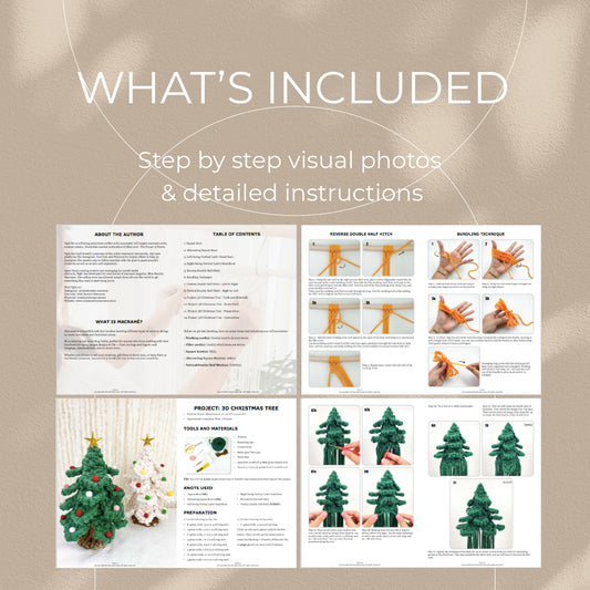 3D Christmas Tree - Digital PDF and Knot Guide