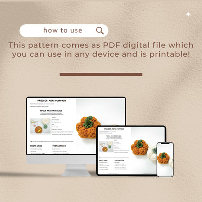 Pumpkin - Digital PDF and Knot Guide