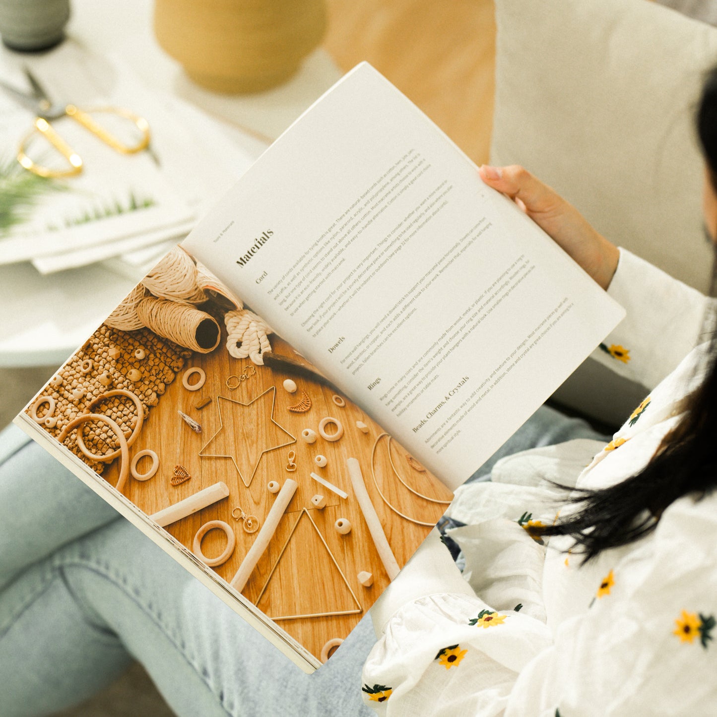 Macramé: Il potere dei nodi (Macramè per principianti, istruzioni e modelli) Copertina flessibile