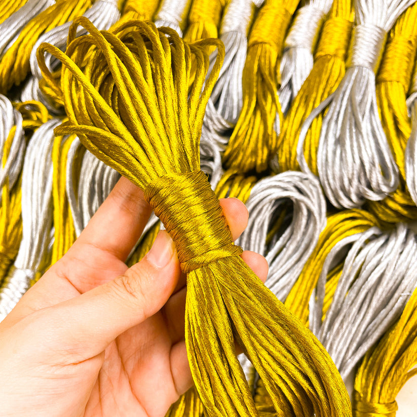 Metallic 3mm Single Strand Cord Mini Spool Miss Knottie Macrame metallic-3mm-single-strand-cord-mini-spool-miss-knottie-macrame