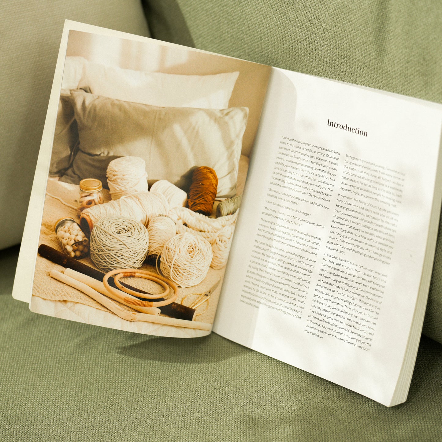 Macramé: Il potere dei nodi (Macramè per principianti, istruzioni e modelli) Copertina flessibile