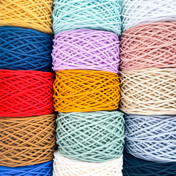 3mm Braided Cotton Cord x 100 yd – Miss Knottie Macrame