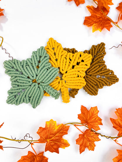 Macrame Autumn Bundle - 3 Digital PDFs and Knot Guides