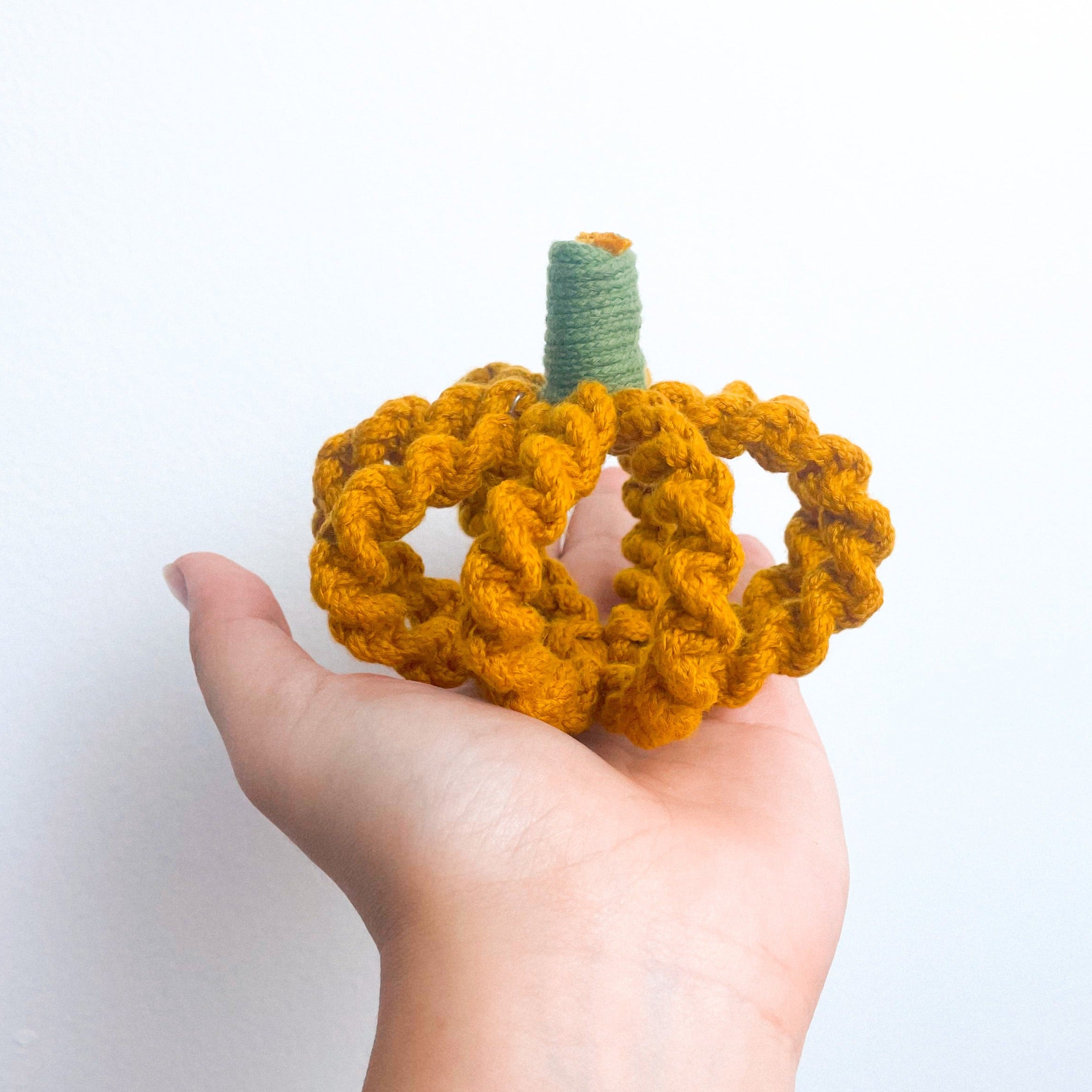 3D Pumpkin Pattern - Digital PDF and Knot Guide