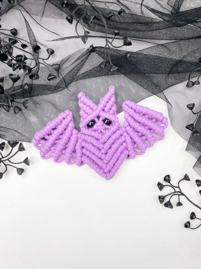 Macrame Mini Bat - Digital PDF and Knot Guide