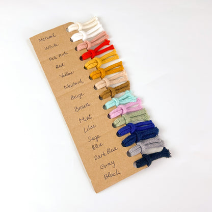 3mm Braided Cotton Cord x 100 yd