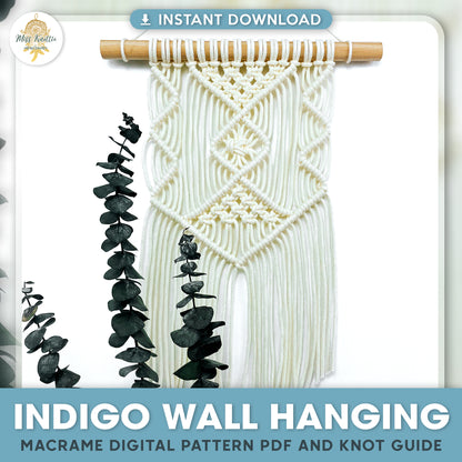 Indigo Wall Hanging-PDF digitale e guida ai namenti