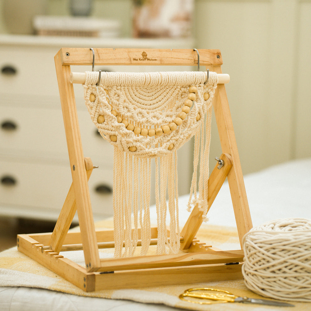 (Pre-order) Portable Vertical Macrame Frame Set