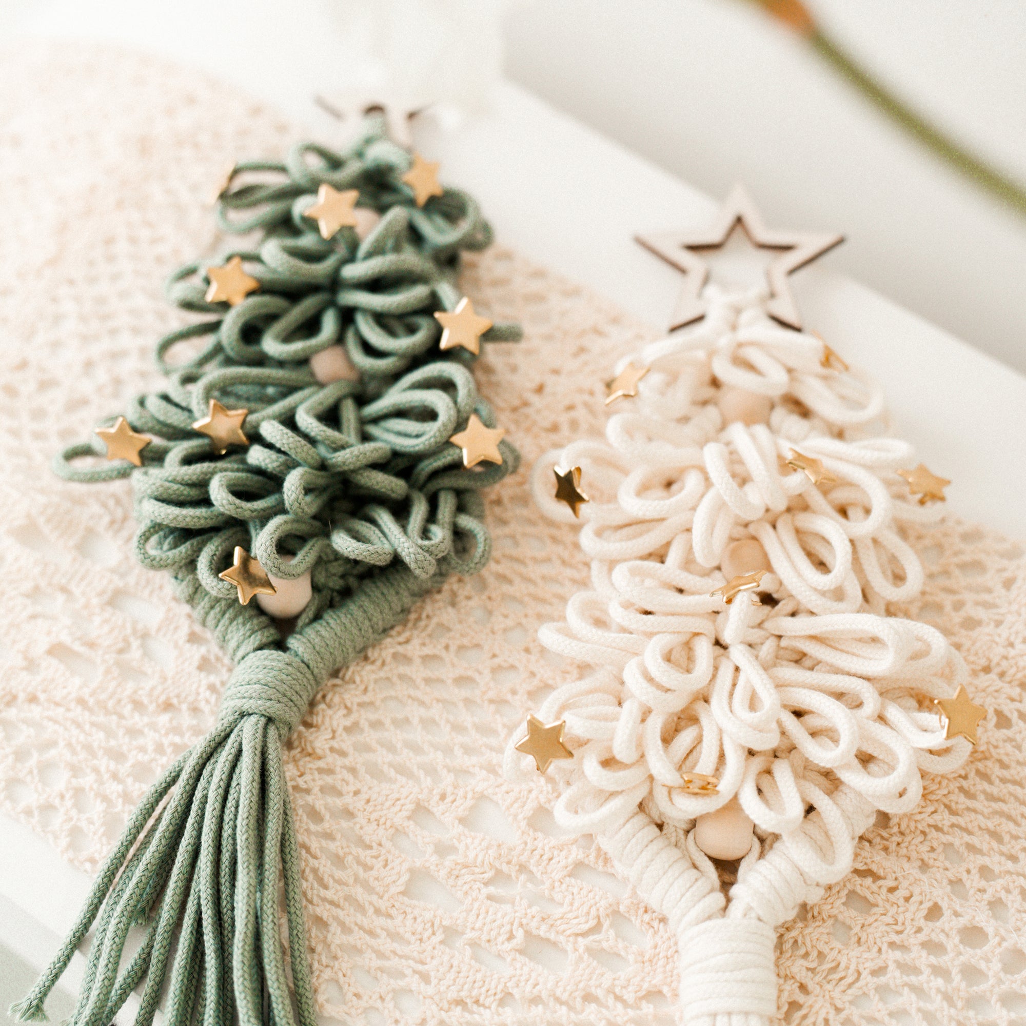 Macrame Fringe Christmas Tree - Digital PDF and Knot Guide