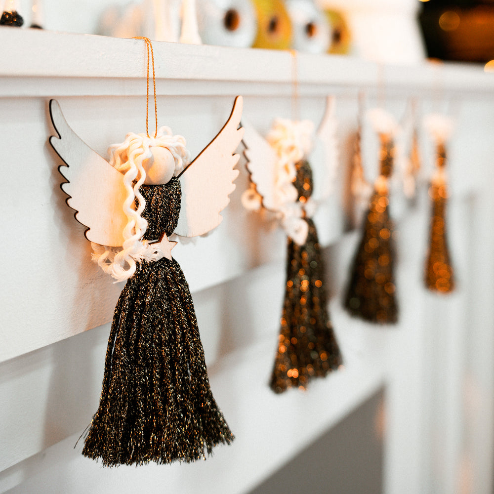 3pcs - Laser Cut Angel Wings