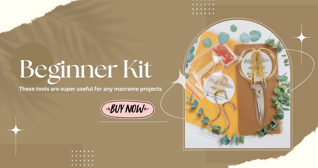 Macrame Kits for Adults Beginners, 2PCS Macrame Dream Catcher Kits