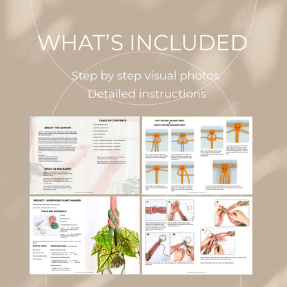 Josephine Plant Hanger - Digital PDF and Knot Guide