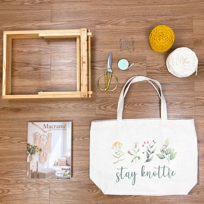Portable Vertical Macrame Frame Set