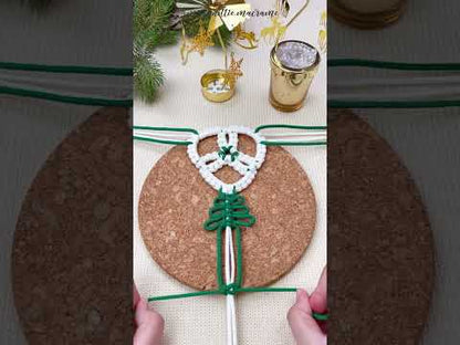 Pallina/palla di Natale - Guida PDF digitale e nodo
