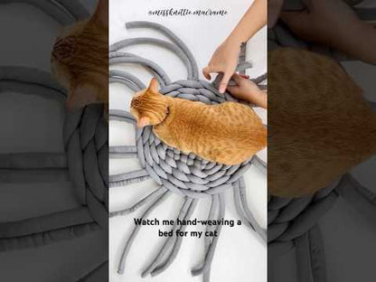 Hand-weaving Pet Bed - Digital PDF and Knot Guide