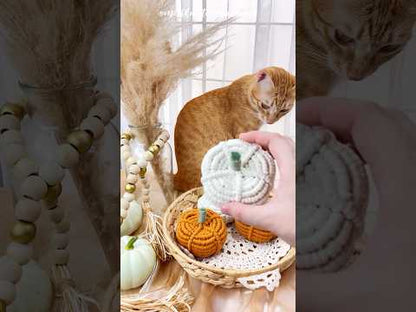 Calabaza de macrame-PDF digital y guía de nudo