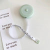 Retractable Measuring Tape, Double-Scale Soft Sewing Tape Push Button