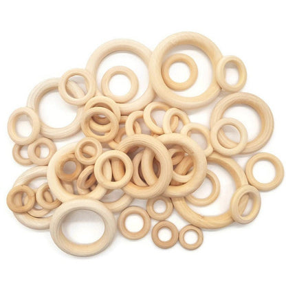 Natural Wooden Ring - Many Sizes