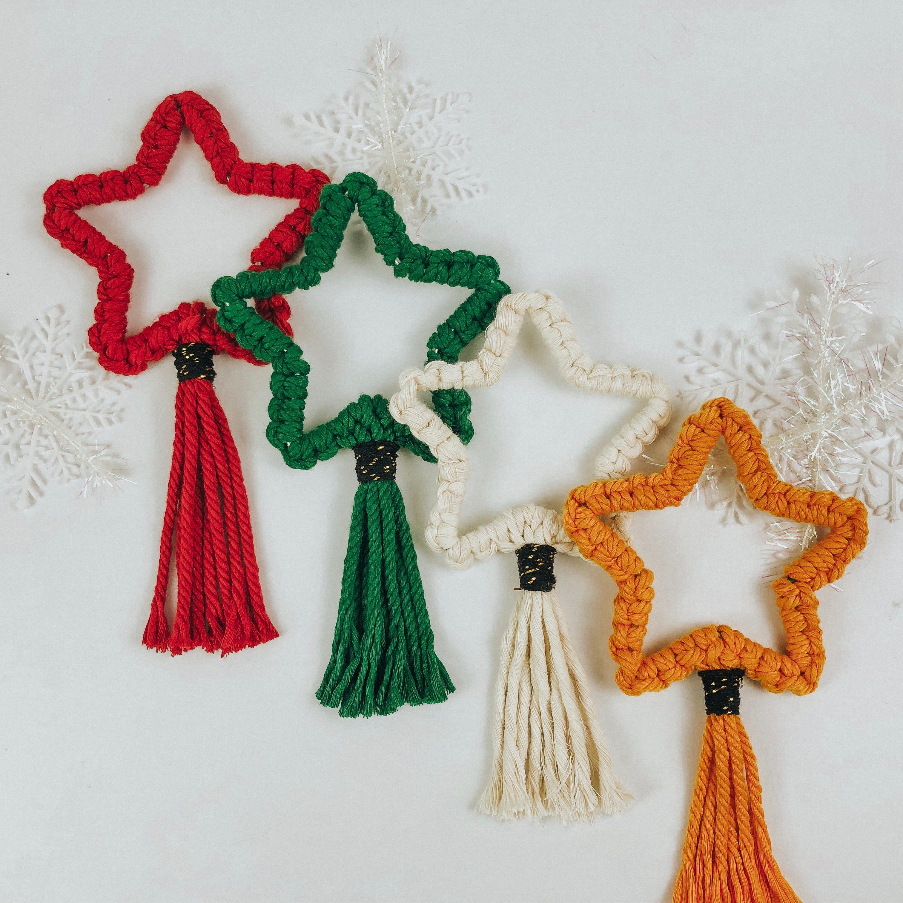 Metal Star Hoops For Christmas Ornaments/ Dreamcatchers - Many sizes